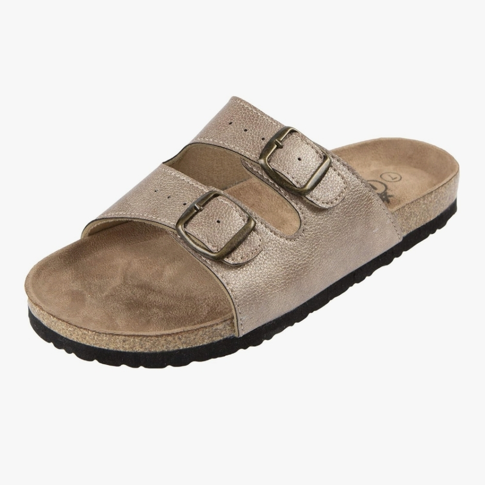 Northside Women's Sandals in Metallic Tan